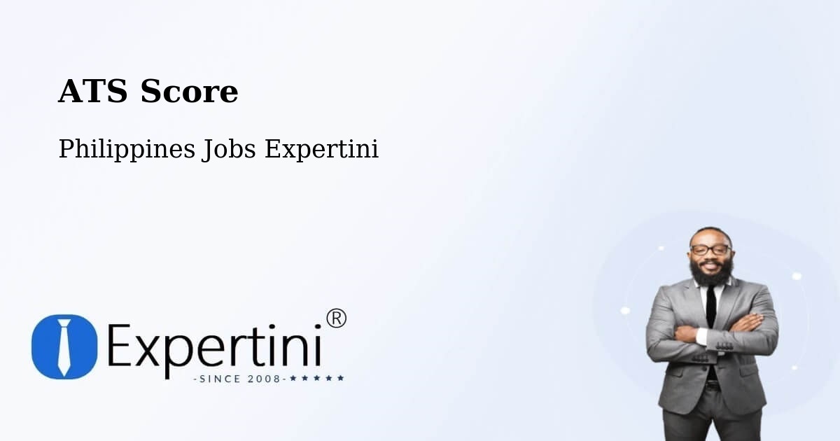 Resume ATS Score & Job Description Match Tool – Binitayan - Philippines Jobs Expertini
