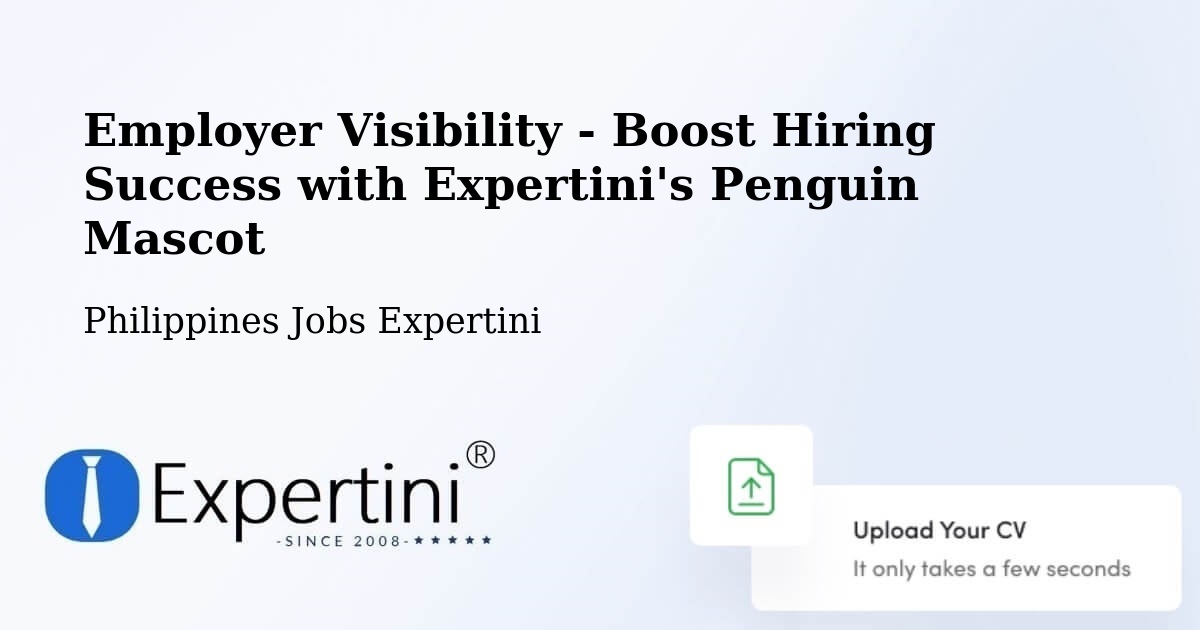 CV and Resume Visibility Optimization – Binitayan - Philippines Jobs Expertini
